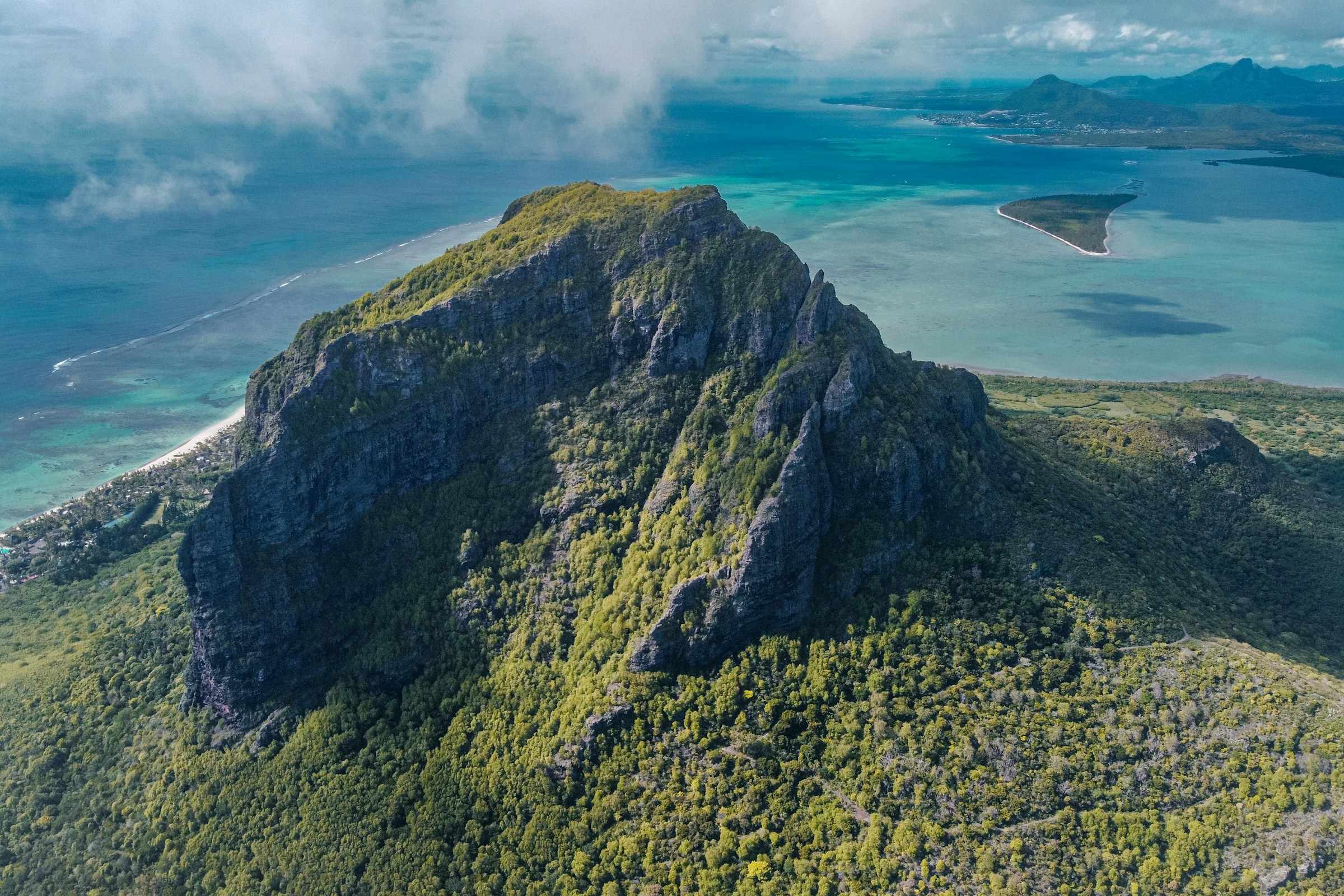 Le Morne Brabant mountain peak