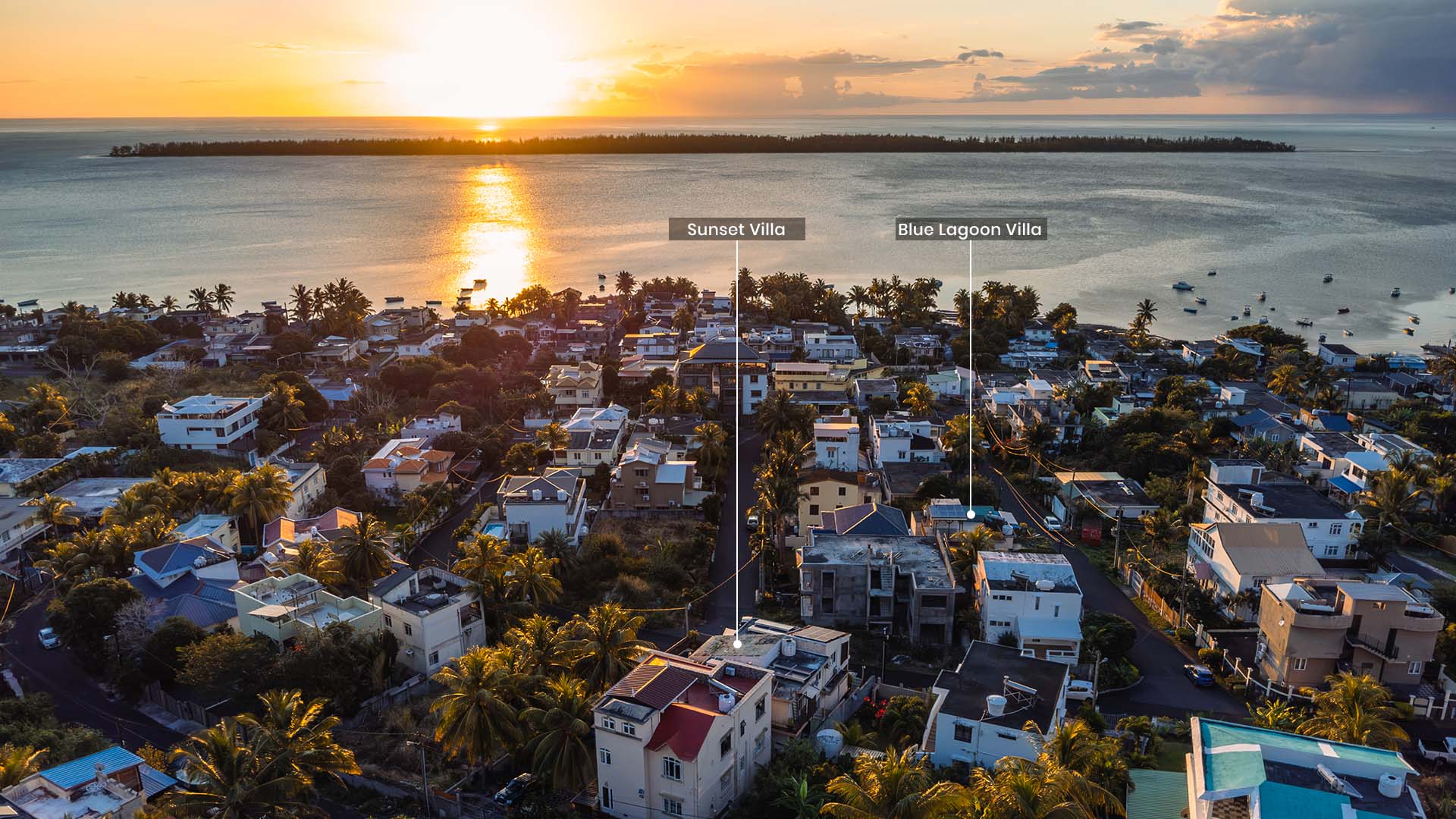 Sunset Mauritius hero